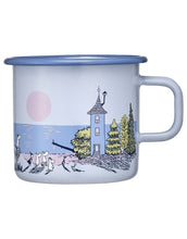 Laden Sie das Bild in den Galerie-Viewer, Becher Emaille 5,5dl  I Moomin - Sunset
