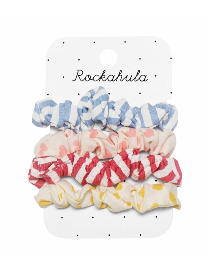 Scrunchie 4er-Set I Vintage Seaside
