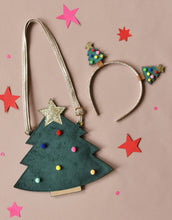 Laden Sie das Bild in den Galerie-Viewer, Haarreif I Velvet Christmas Tree
