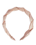 Haarreifen I Sparkle Linen Plaited