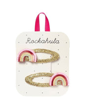 Laden Sie das Bild in den Galerie-Viewer, Haarspangen 2-er Set I Carnival Rainbow

