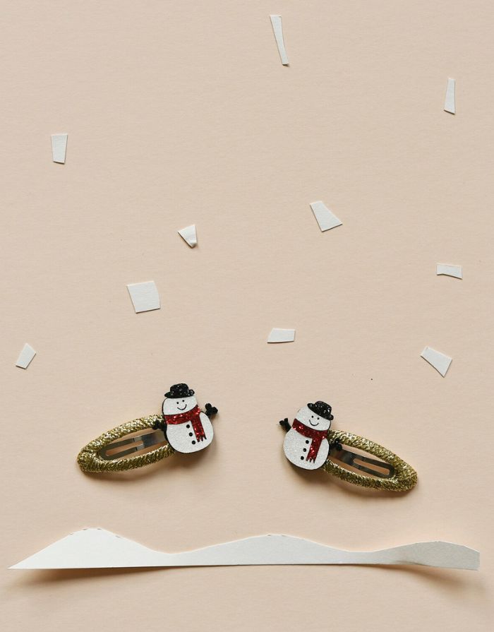 Festliche Rockahula Weihnachts-Haaraccessoires mit glitzernden Details und fröhlichen Farben – liebevoll gestaltet für kleine und große Winterträume.