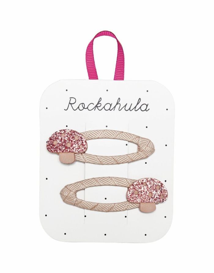Haarspangen 2er-Set I Glitter Toadstool