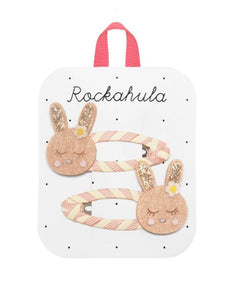 Haarspangen 2er-Set I Stripy Bunny