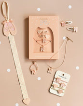 Laden Sie das Bild in den Galerie-Viewer, Haargummi 4er-Set I Ballet Shoes Ponies
