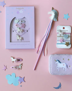 Haargummis I Unicorn Glitter
