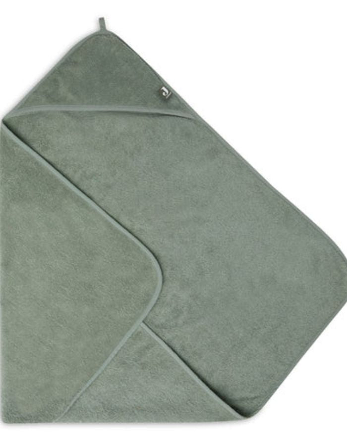 Kapuzenhandtuch Frottee I Ash Green