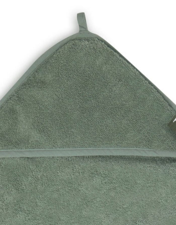 Kapuzenhandtuch Frottee I Ash Green