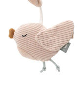 Laden Sie das Bild in den Galerie-Viewer, Jollein Kinderwagenkette „Lovely Birds“ mit Tulpe, Vogel und Vogelhäuschen mit Spiegel – aus Polyester, CE-zertifiziert, mit Glöckchen- und Knistereffekten.
