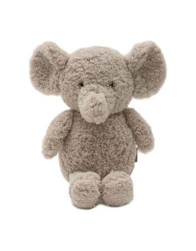 Jollein Kuscheltier Elefant in sanftem Sandton – weiches Plüschtier aus Polyester, CE-zertifiziert, perfekt zum Kuscheln, Spielen und Einschlafen.