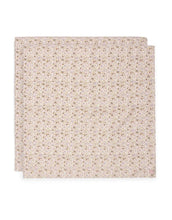 Laden Sie das Bild in den Galerie-Viewer, Jollein Mulltuch 2er Set „Flower Fairies“ – große 115x115 cm Musselin-Tücher aus Baumwolle mit zartem Blumen- und Feen-Print, OEKO-TEX zertifiziert, weich und saugfähig.
