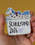 Glitzersticker von Liesels Wicht mit liebevollem Motiv und motivierender Botschaft für Kinder auf glänzendem Glitzervinyl.
