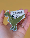 Glitzersticker von Liesels Wicht mit liebevollem Motiv und motivierender Botschaft für Kinder auf glänzendem Glitzervinyl.