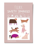 Reflektierende Kindersticker Hunde von nuukk