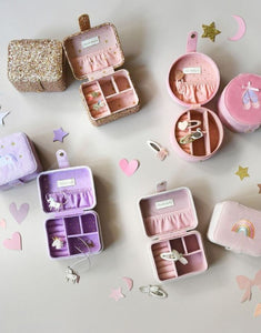 Schmuckdose I Confetti Glitter Gold