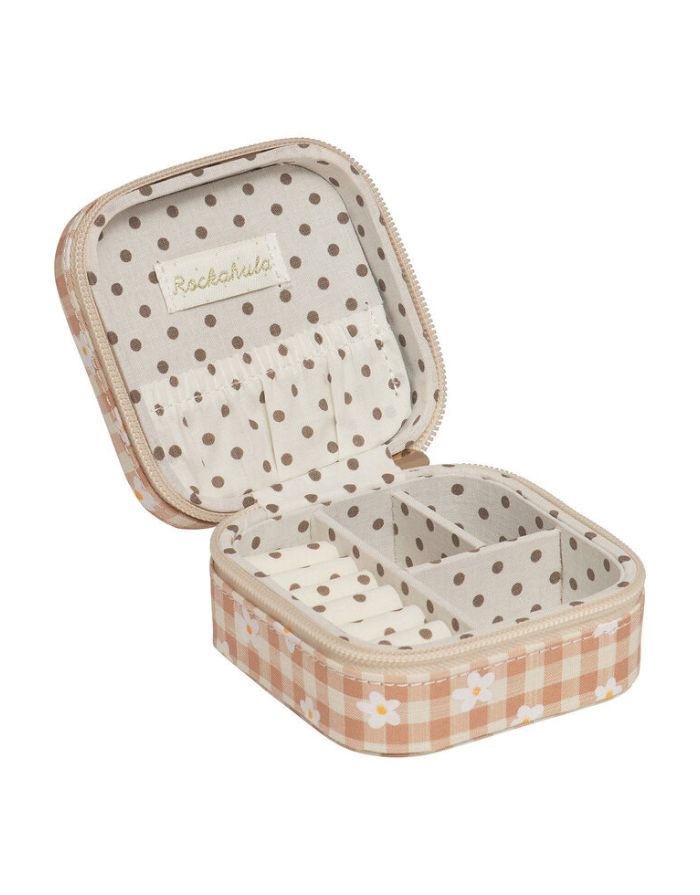 Schmuckdose I Daisy Gingham Square