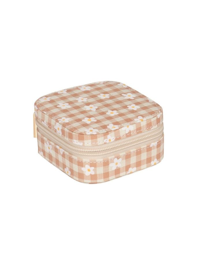 Schmuckdose I Daisy Gingham Square