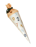 Schultüte 35cm I Zahlen Pastell/Weiß