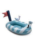 Swim Essentials Swimmbot Möwe für Babys, aufblasbarer Baby Schwimmsitz mit Möwen Design, 90 x 55 cm, sicher mit Sitzstütze und Luftkammern