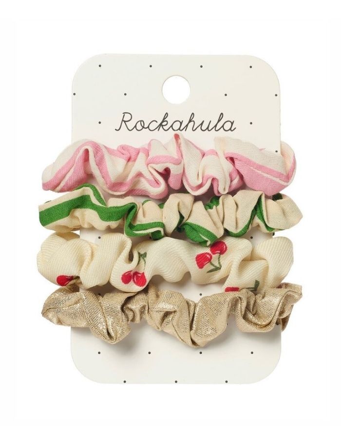 Scrunchie 4er-Set I Cherry Kiss