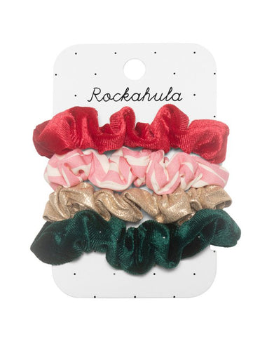 Scrunchie Jolly Christmas - Festliche Rockahula Weihnachts-Haaraccessoires mit glitzernden Details und fröhlichen Farben – liebevoll gestaltet für kleine und große Winterträume.