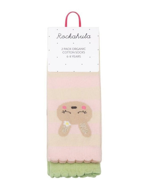 Rockahula Kids Betty Bunny Kindersocken im 2er-Set mit Hasenmotiven