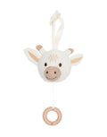 Jollein Spieluhr „Giraffe“ – weiche Spieluhr in Giraffenform, spielt das Lied „Sleep, dear child, sleep“, CE-zertifiziert.