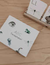Laden Sie das Bild in den Galerie-Viewer, ABC Karten I Tieralphabet
