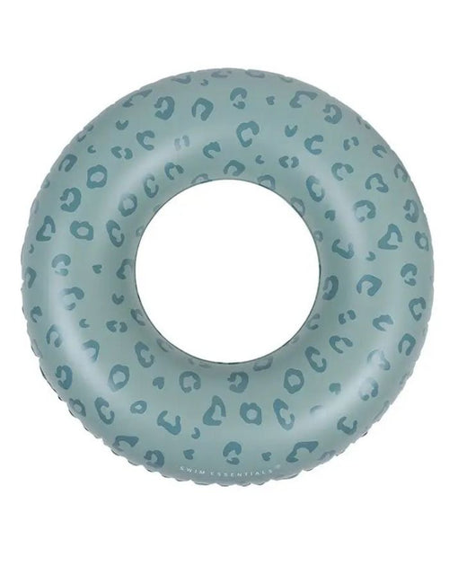 Schwimmring mit 90cm Durchmesser in Leo Grün von Swim Essentials als Freisteller