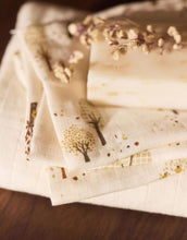 Laden Sie das Bild in den Galerie-Viewer, Jollein Spucktuch 3er Set „Tiny Park“ – 31x31 cm Musselin-Mulltücher aus Baumwolle mit Tier- und Parkmotiv, OEKO-TEX zertifiziert.
