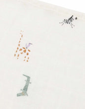 Laden Sie das Bild in den Galerie-Viewer, Jollein Spucktuch 3er Set „Jungle Jambo“ – 70x70 cm Mulltücher aus Baumwolle mit Gepardenprint, OEKO-TEX zertifiziert.
