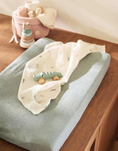 Laden Sie das Bild in den Galerie-Viewer, Jollein Spucktuch 3er Set „Jungle Jambo“ – 70x70 cm Mulltücher aus Baumwolle mit Gepardenprint, OEKO-TEX zertifiziert.
