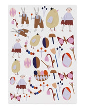 Laden Sie das Bild in den Galerie-Viewer, Vegane Kinder-Tattoos Osterhase von nuukk
