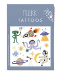 Vegane Kinder-Tattoos Space von nuukk