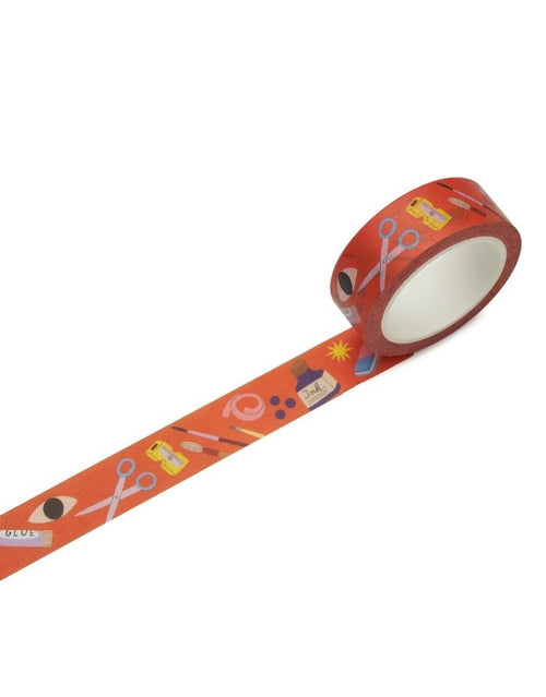 Washi Tape Schule mit Illustrationen von Anna Katharina Jansen von nuukk
