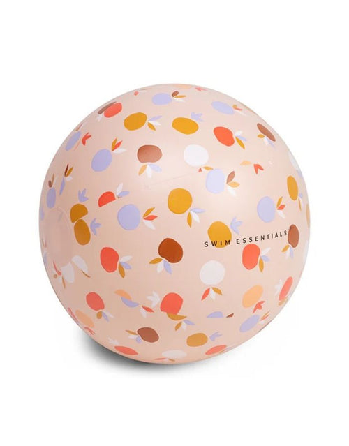 Swim Essentials Beachball Summer Fruits 51 cm, bunter Wasserball mit Früchte Design aus PVC für Strand, Pool und Garten
