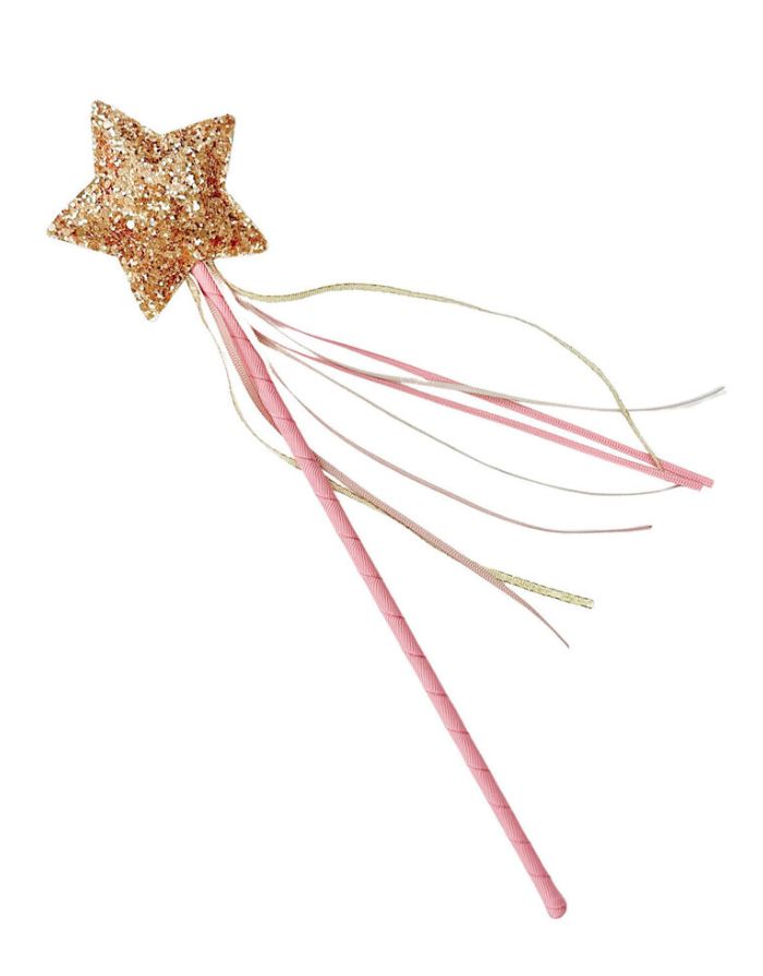 Zauberstab I Pink Glitter Star