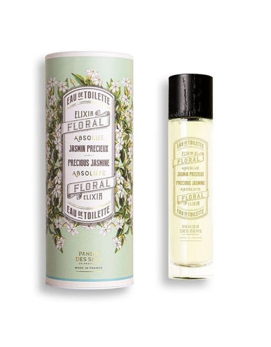 Eau de Toilette Kostbarer Jasmin 50ml von Panier des Sens, blumig-fruchtiger, pudriger Jasminduft mit Moschus und Hölzern
