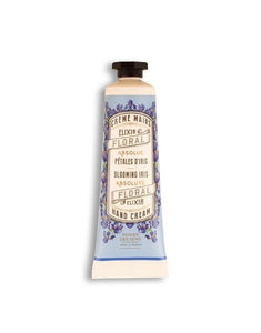 Handcreme Irisblütenblätter 30 ml von Panier Des Sens – reichhaltige Pflege mit Olivenöl, Sheabutter und Traubenkernöl, zarter Duft nach Iris Absolue, 96 % natürliche Inhaltsstoffe.