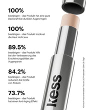 Laden Sie das Bild in den Galerie-Viewer, Nachfüllbarer Concealer Stick Refill von Kess Berlin mit Zinkoxid und SPF 20 für ein natürliches, gepflegtes Hautbild.
