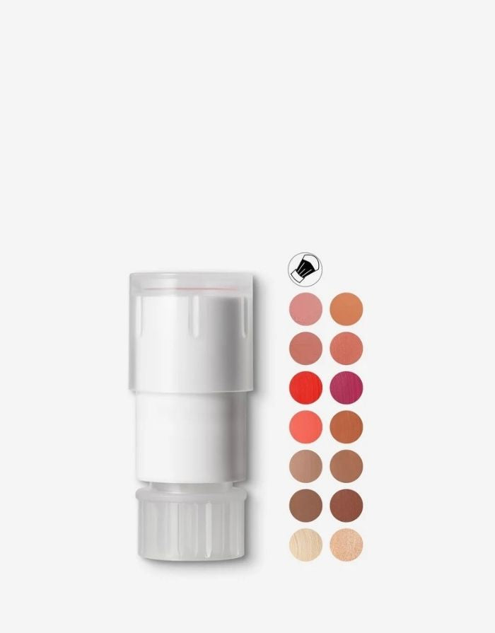 Refill Melon Blush von Kess Berlin für den Blush &amp; Glow Duo Stick mit veganer, multifunktionaler Textur für Wangen, Augen und Lippen, 5,5 g mit einer Farbpalette