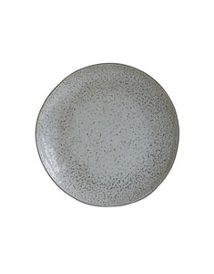 Teller Rustic ø 20cm I Grau/Blau