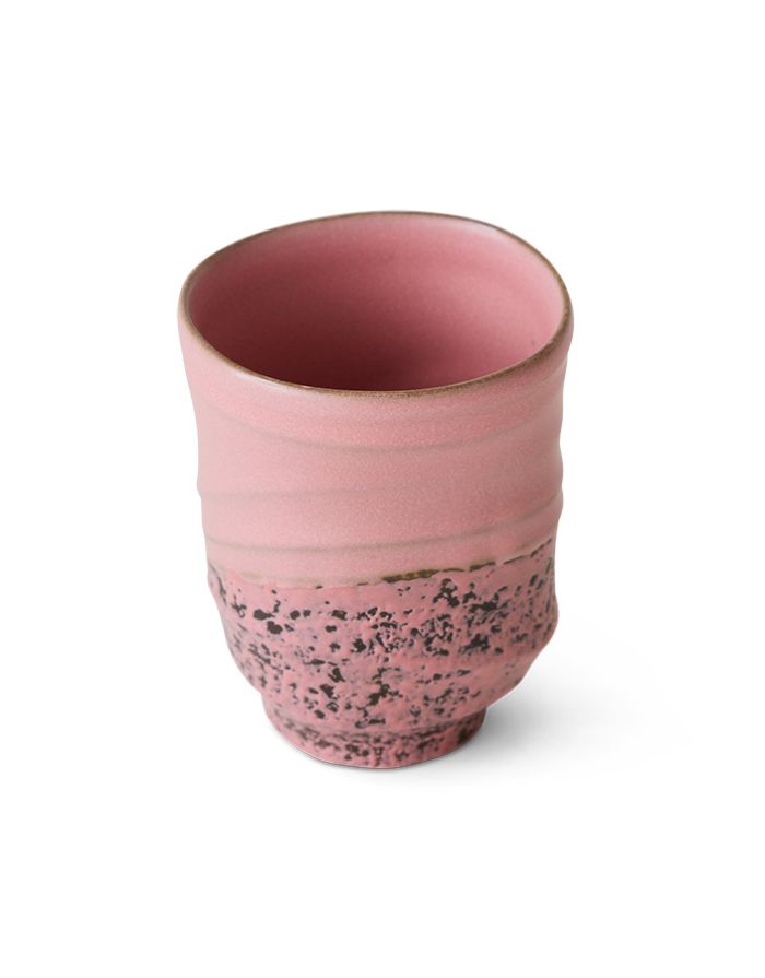 Artist Smooth Tasse multicolor – handbemaltes Steinzeug, 7,2 x 7,2 x 9,2 cm