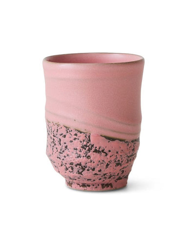 Artist Smooth Tasse multicolor – handbemaltes Steinzeug, 7,2 x 7,2 x 9,2 cm