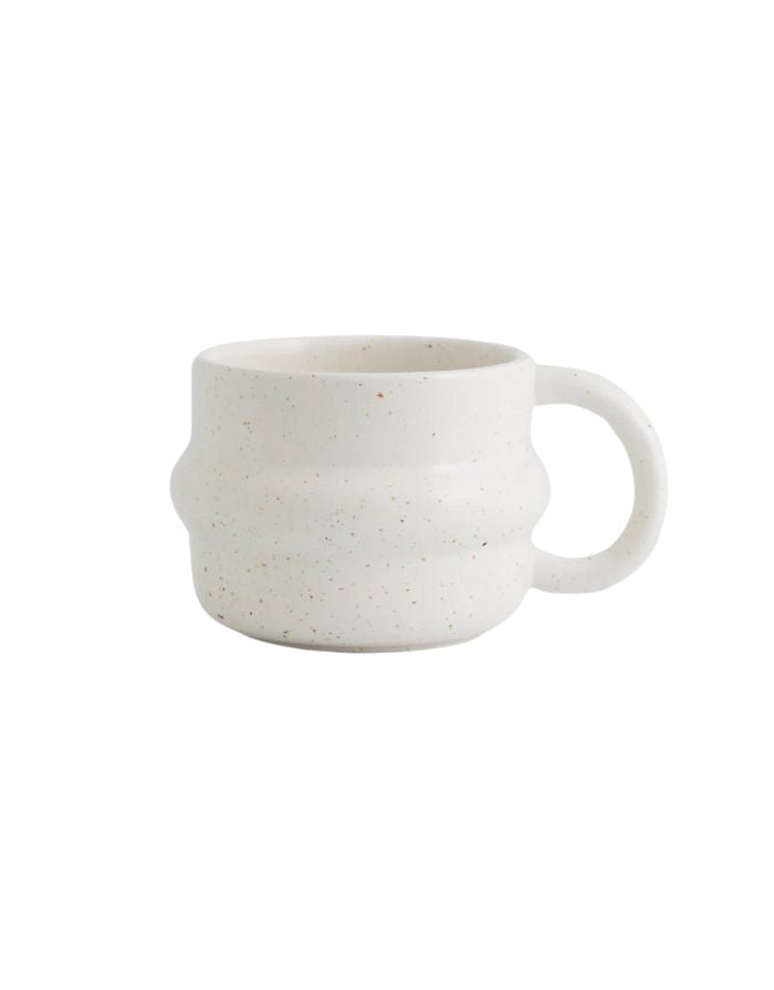 Becher von Asia von Nordlyk in Beige mit Henkel