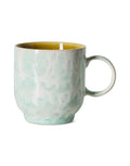 Mehrfarbiger HKliving 70s Ceramics Café Mug aus glasiertem Steingut im charakteristischen Retro-Design.