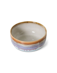 Unikat Dessert Schale Cove Ash aus der 70s Kollektion von hkliving mit Farbvariationen