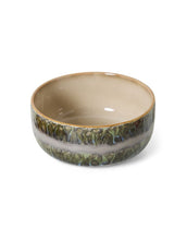 Laden Sie das Bild in den Galerie-Viewer, 0s Ceramics Dessert Bowl Cove Fern mit individuellem handbemalten Finish
