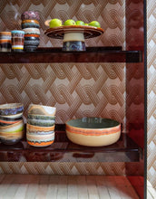 Laden Sie das Bild in den Galerie-Viewer, 0s Ceramics Dessert Bowl Cove Fern mit individuellem handbemalten Finish
