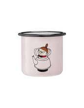 Laden Sie das Bild in den Galerie-Viewer,  Muurla Emaillebecher Retro Little My – robuster Emaillebecher mit Little-My-Design, 3,7 dl.
